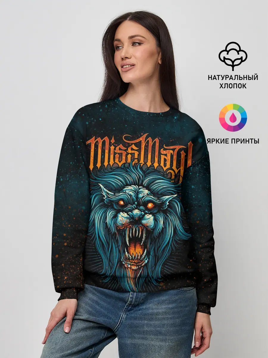 Женский свитшот / Miss May I