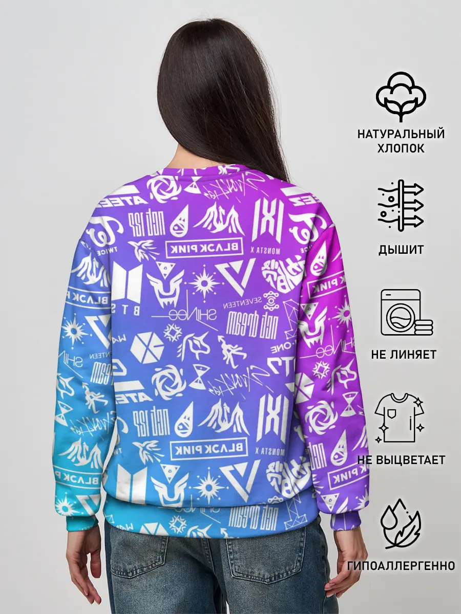 Женский свитшот / K-POP | Лучшие Группы