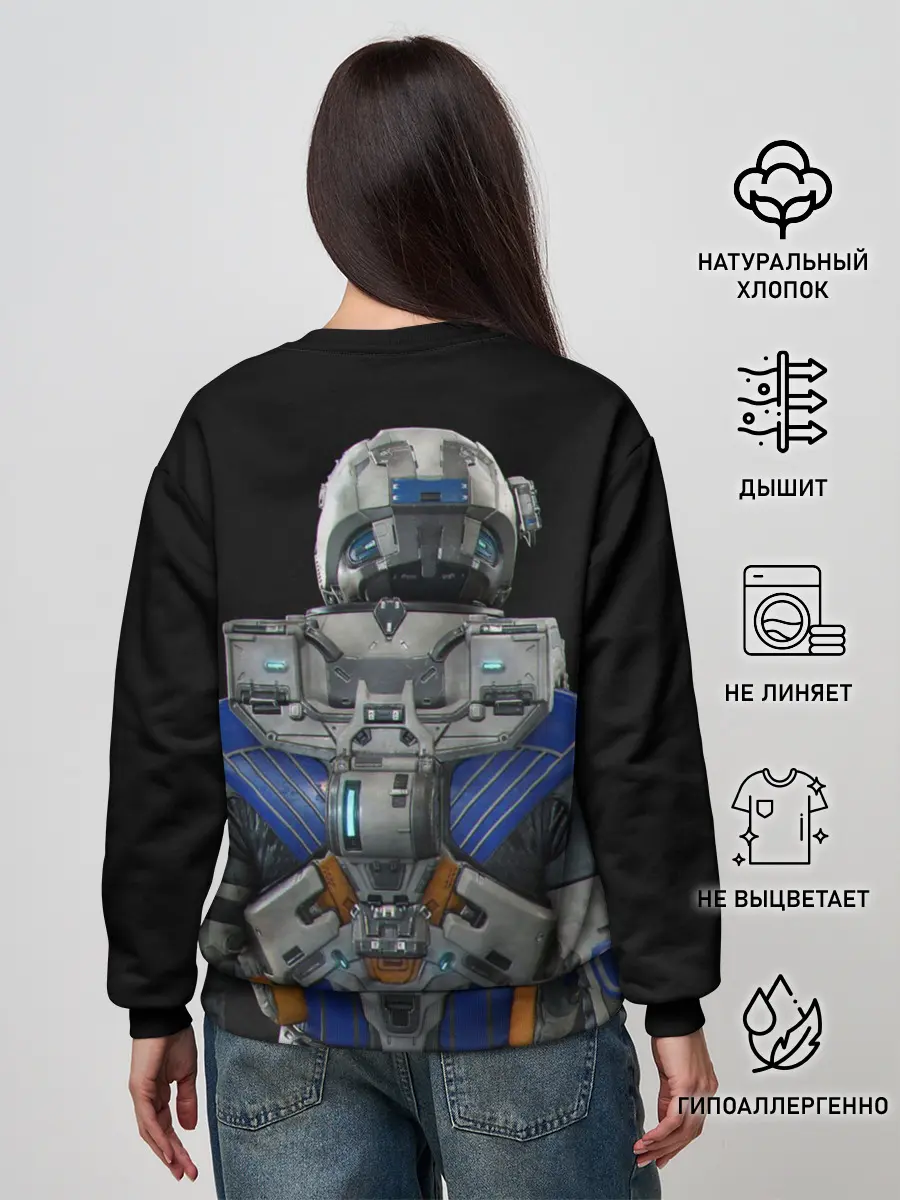 Женский свитшот / масс эффект