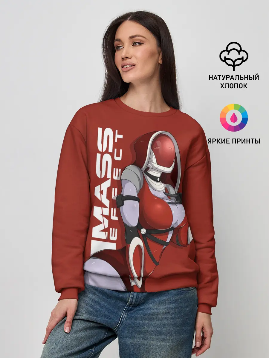Женский свитшот / mass effect