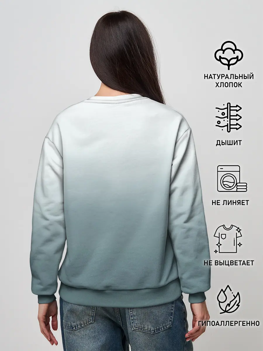 Женский свитшот / Crow