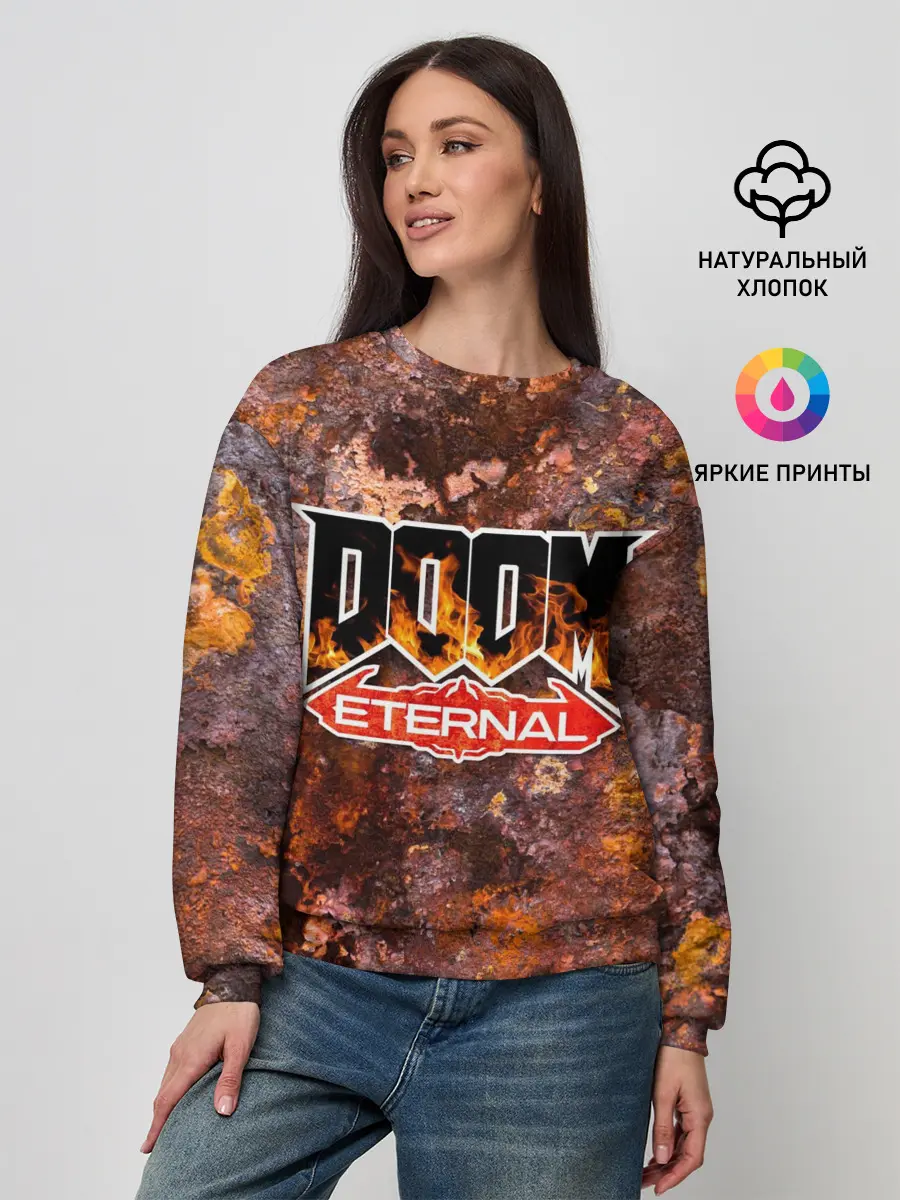 Женский свитшот / DOOM Eternal