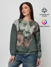 Женский свитшот / Розы