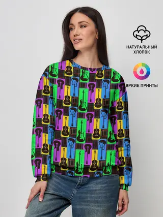 Женский свитшот / Рокер