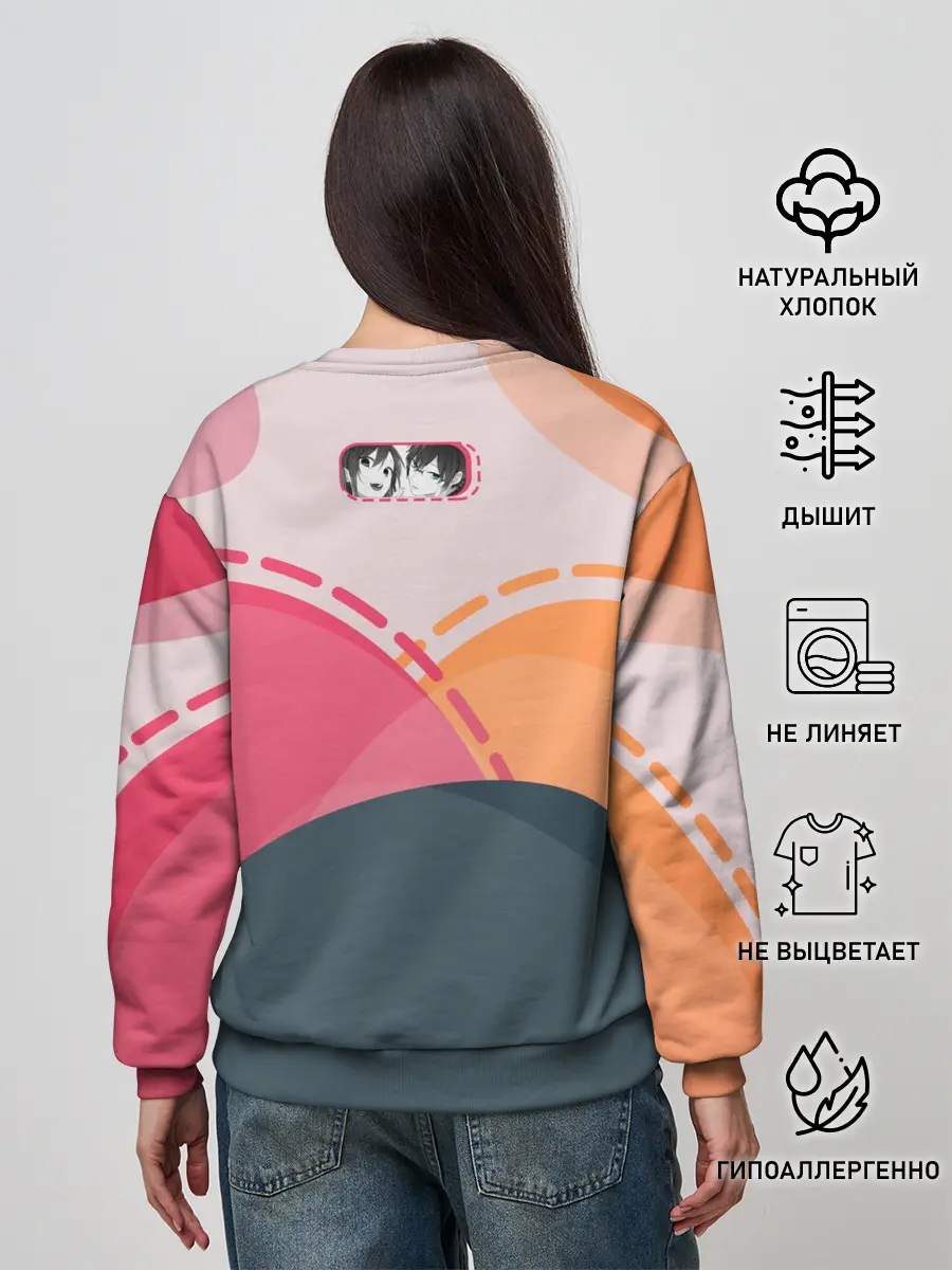 Женский свитшот / Хори-сан и Миямура-кун