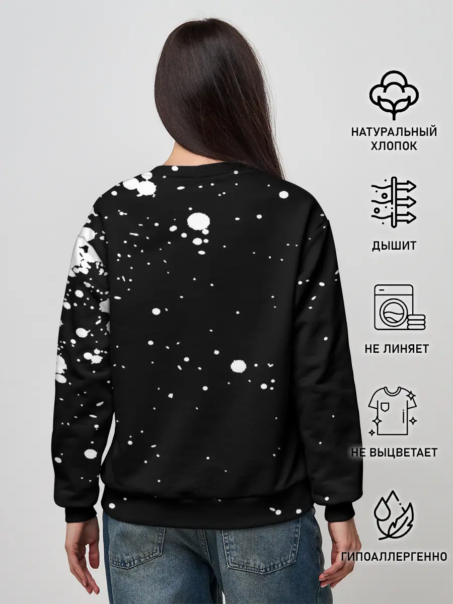 Женский свитшот / Тоука Киришима в капюшоне