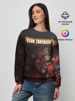 Женский свитшот / Team Fortress