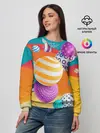 Женский свитшот / Мячики