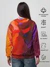 Женский свитшот / Горная абстракция