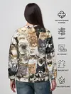 Женский свитшот / Котики смешные