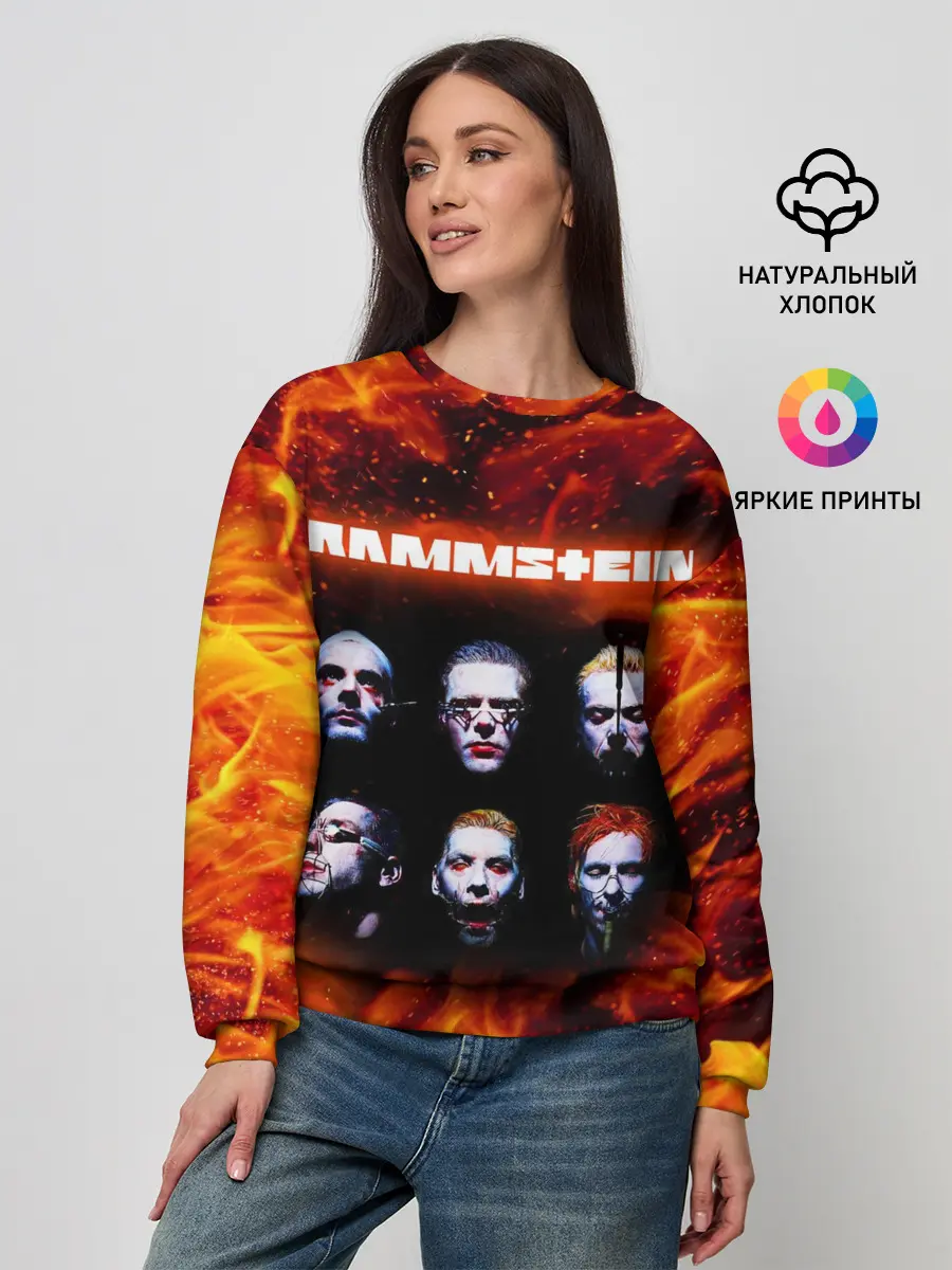 Женский свитшот / RAMMSTEIN