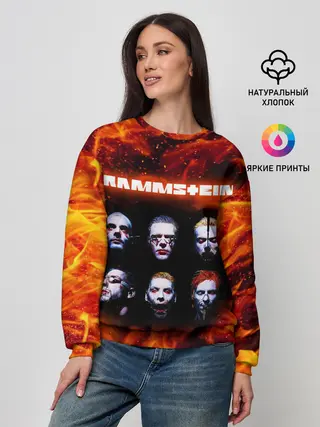 Женский свитшот / RAMMSTEIN