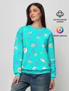 Женский свитшот / Морские моллюски