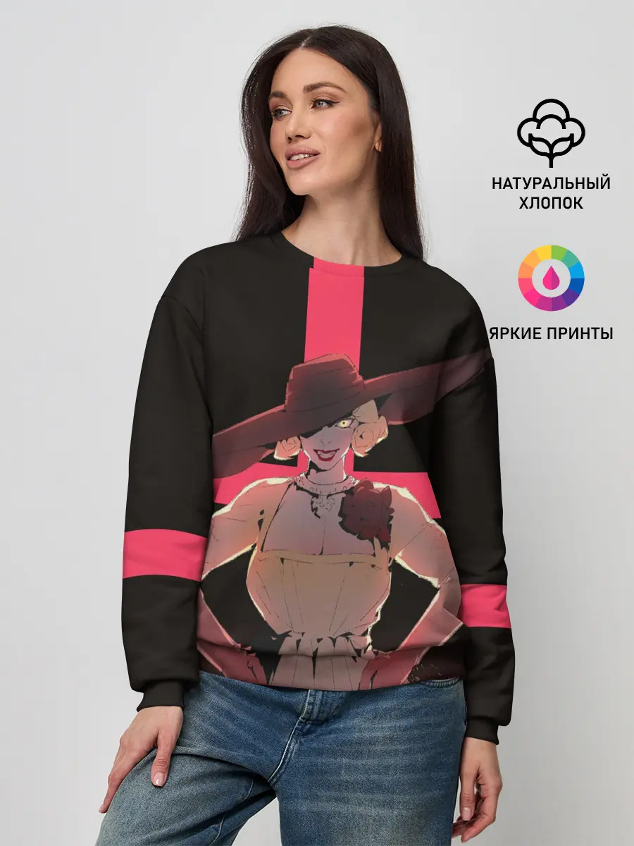 Женский свитшот / lady vampire