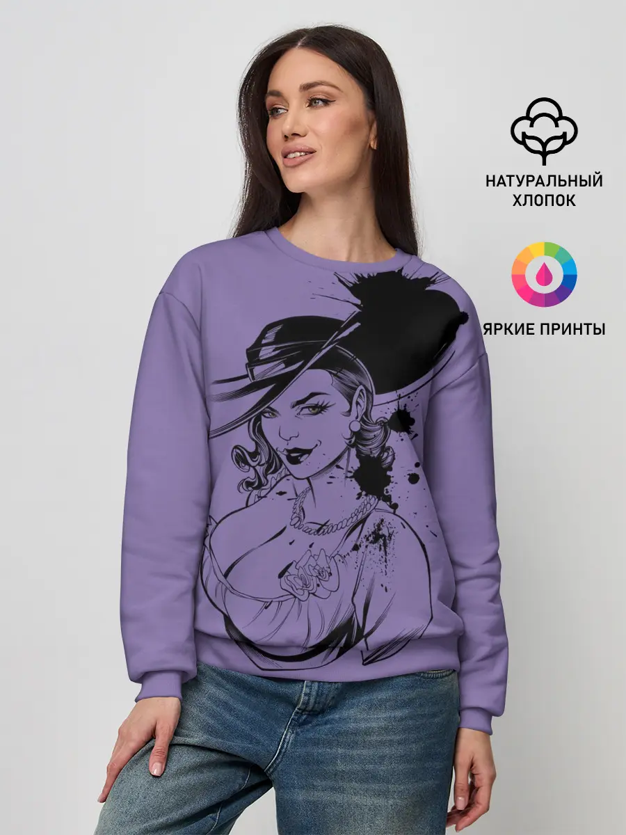 Женский свитшот / village resident evil