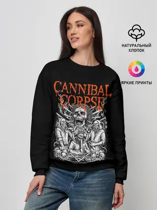 Женский свитшот / Cannibal Corpse