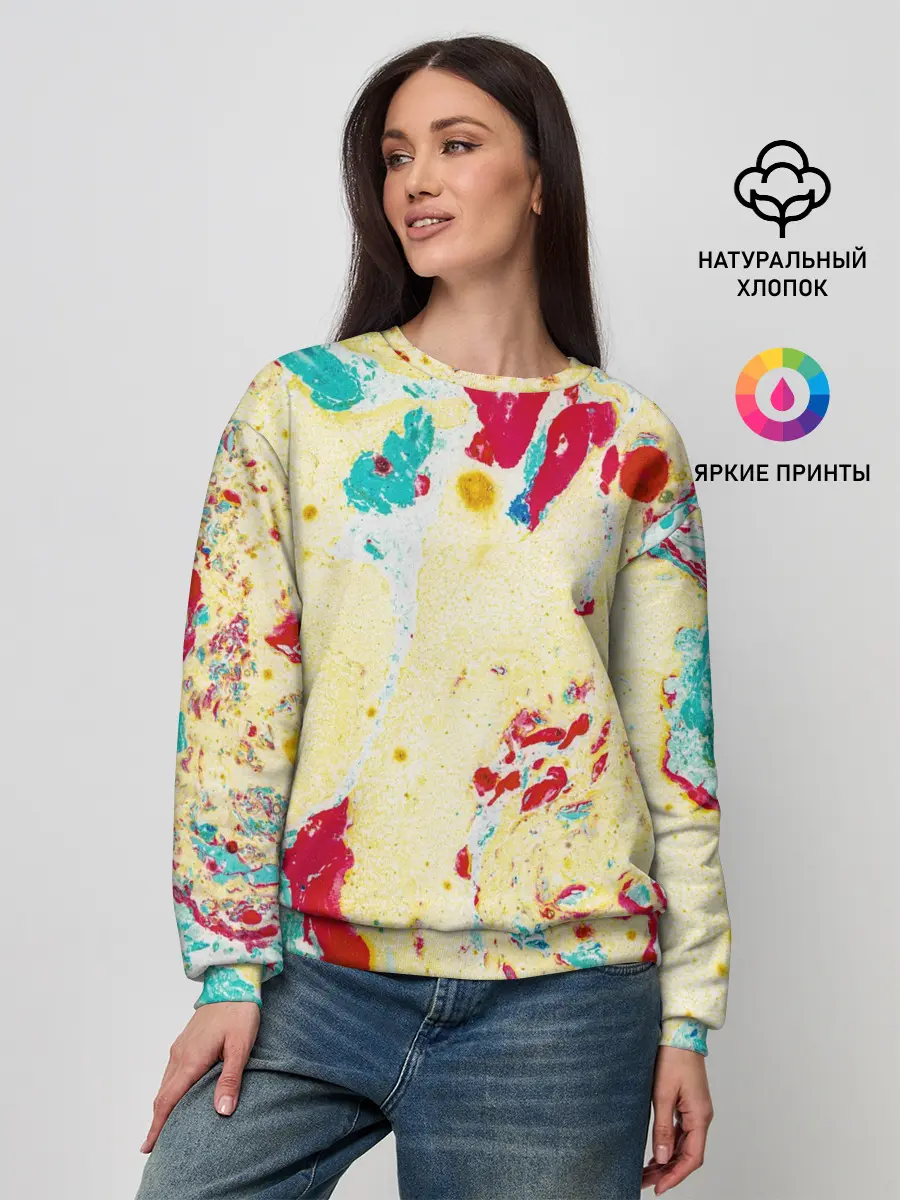 Женский свитшот / Текстура