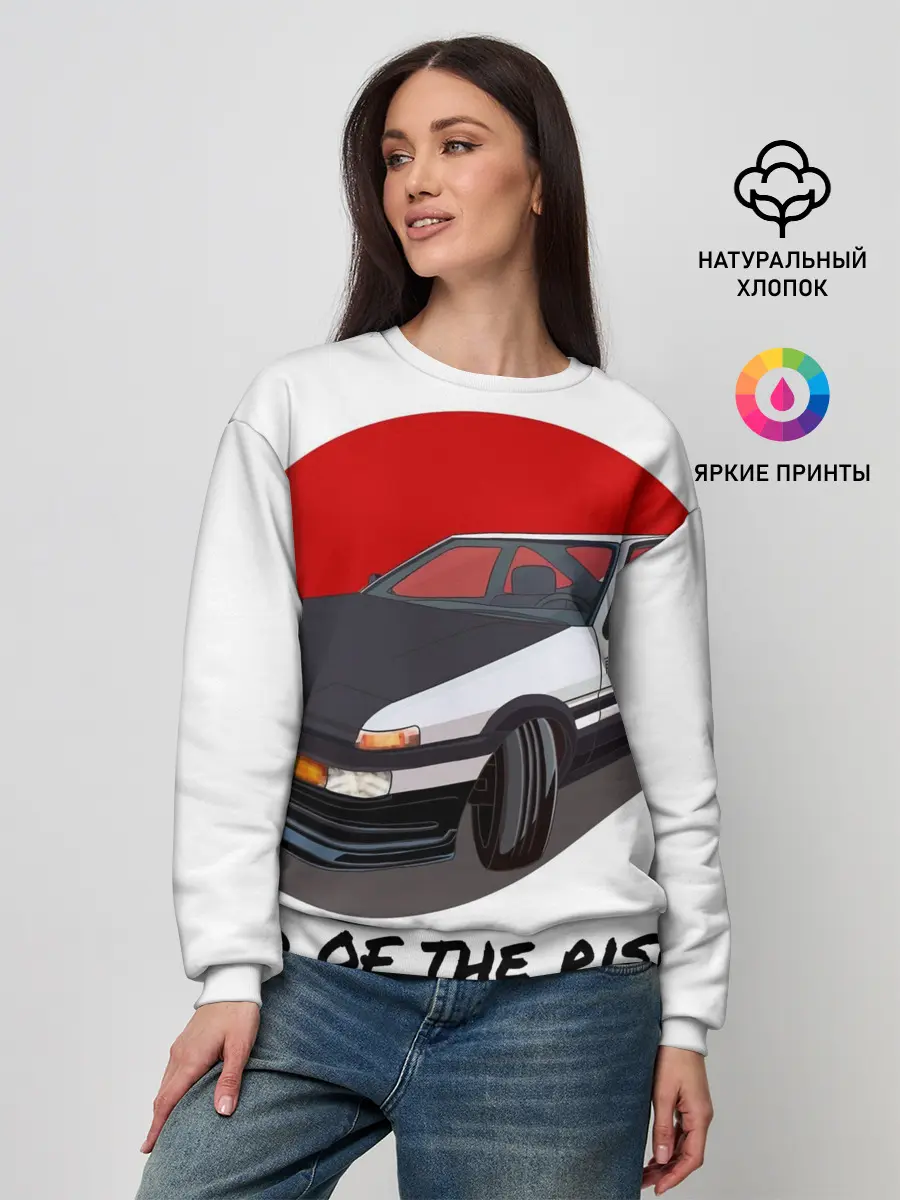 Женский свитшот / Land of the rising sun