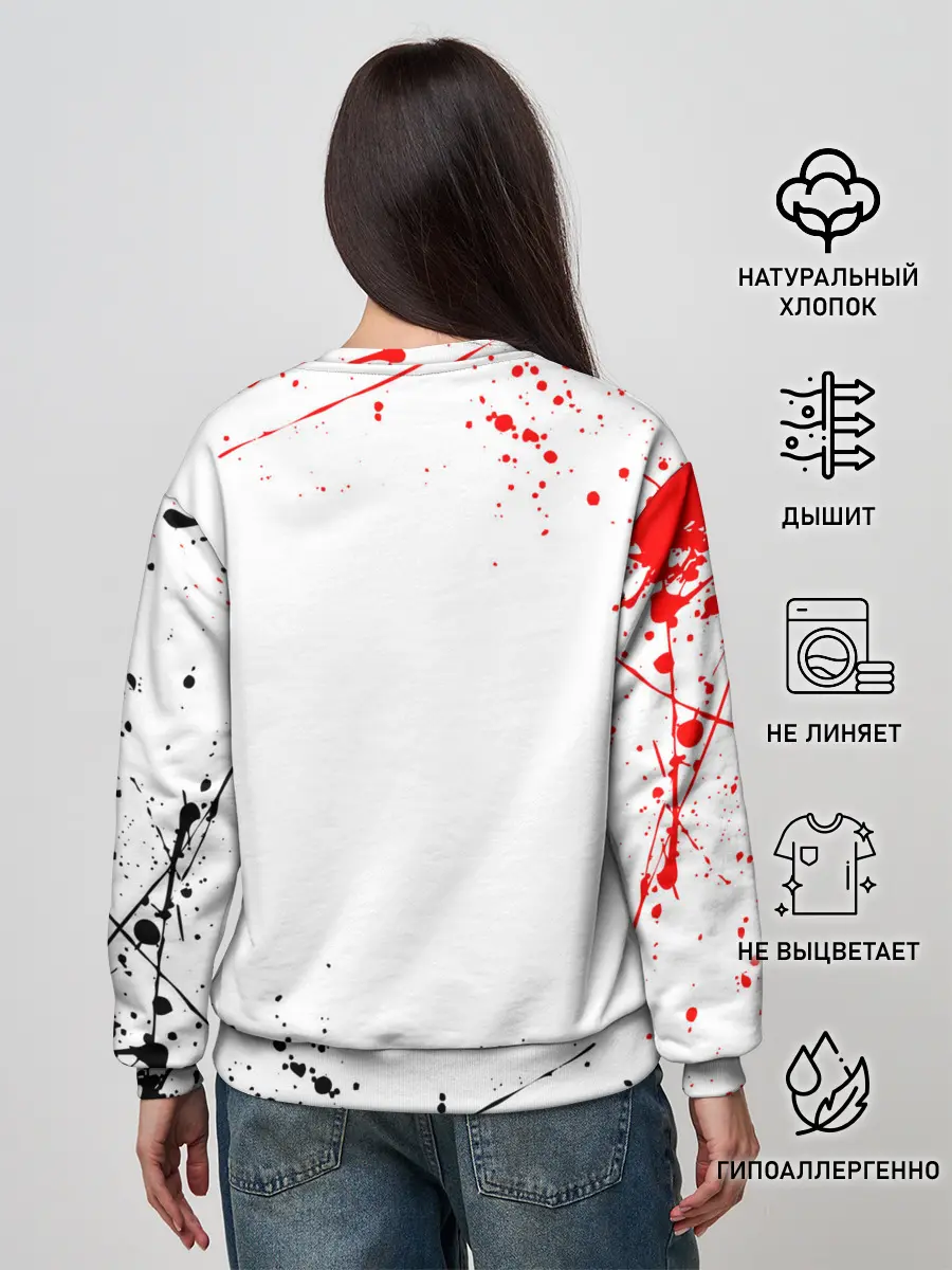 Женский свитшот / Haikyu volleyball