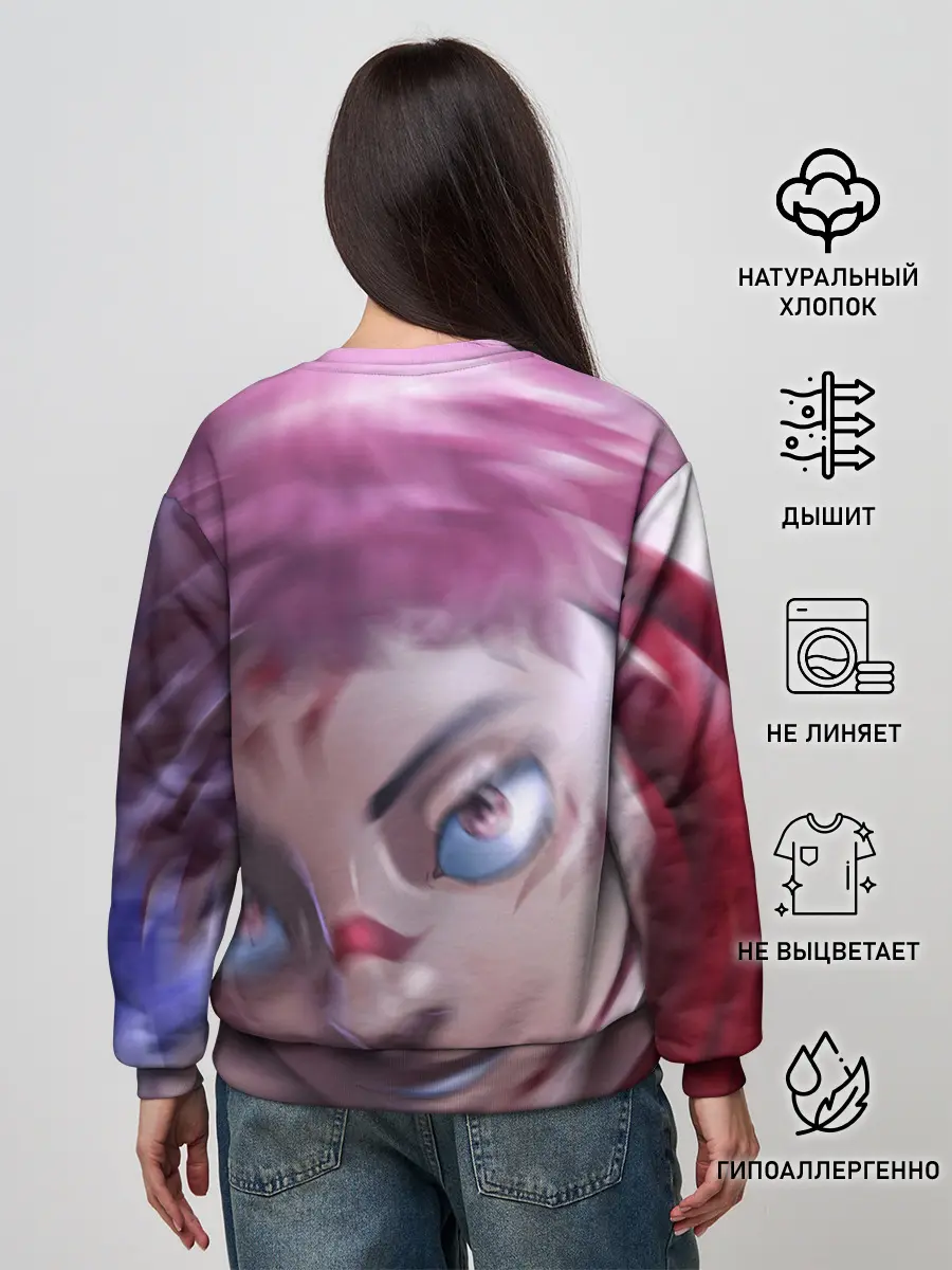 Женский свитшот / JUJUTSU KAISEN | SUKUNA вихрь