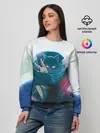 Женский свитшот / Легоси Хару крупный принт