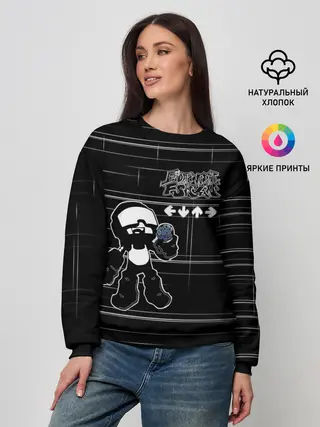 Женский свитшот / tankmen friday night funkin