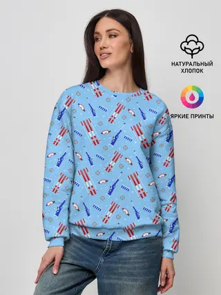 Женский свитшот / Биатлон