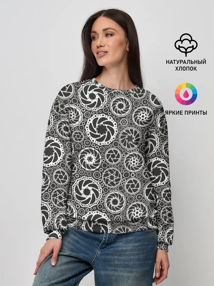 Женский свитшот / Детали Велосипеда