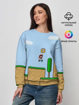 Женский свитшот / Mario