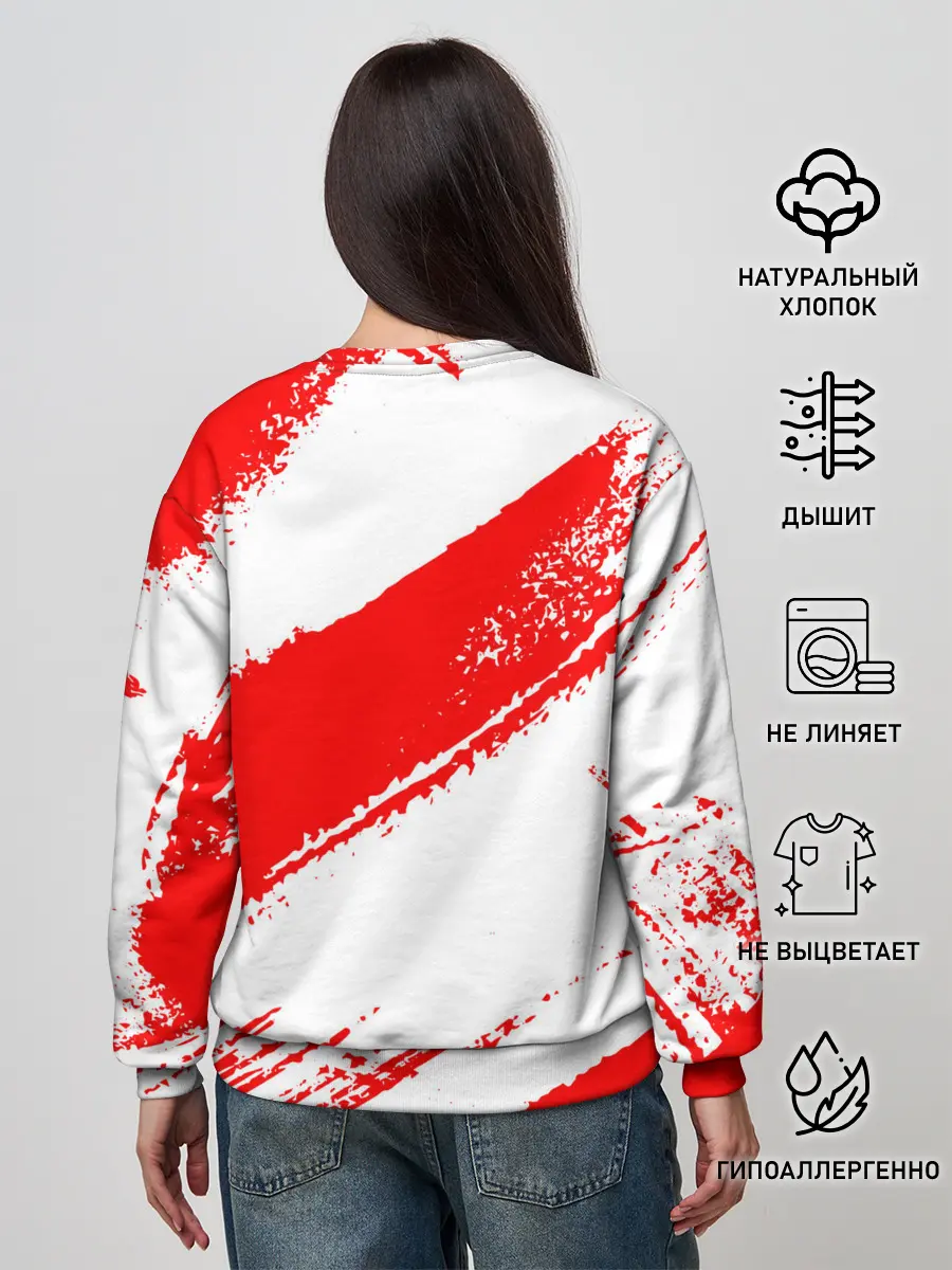 Женский свитшот / What cat? / Какой кот?