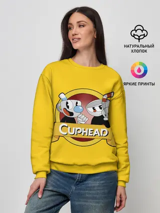 Женский свитшот / CUPHEAD / КАПХЕД.
