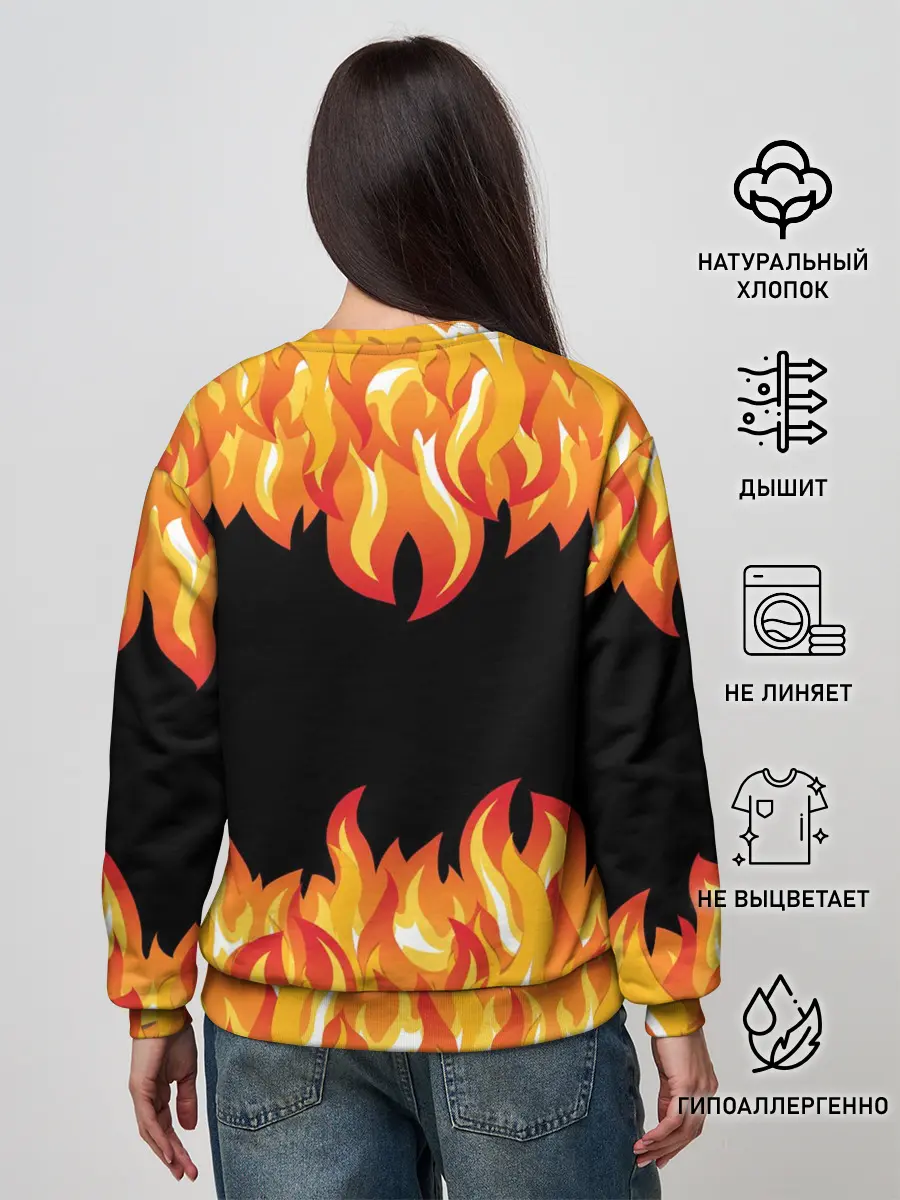 Женский свитшот / CUPHEAD | DEVIL