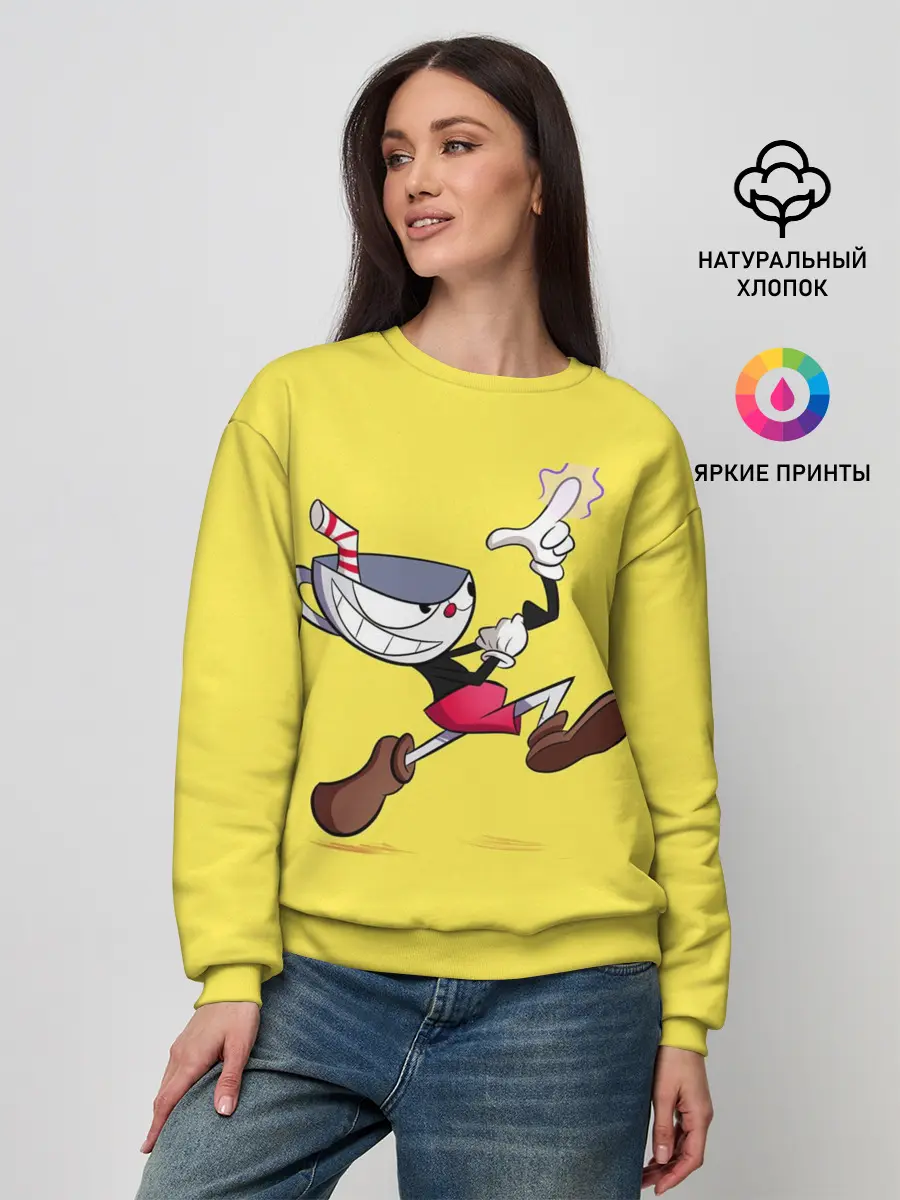 Женский свитшот / CUPHEAD|