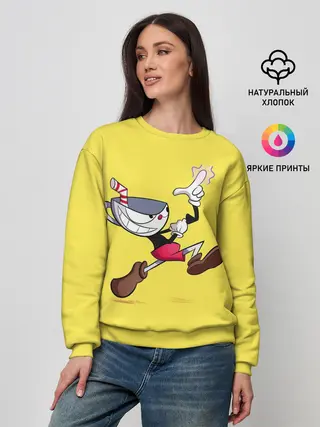 Женский свитшот / CUPHEAD|