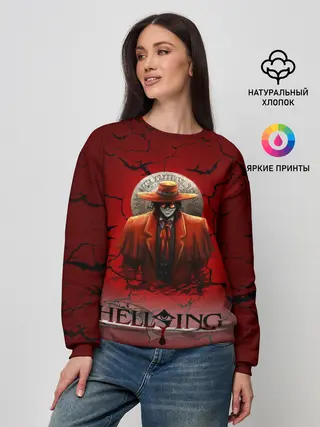 Женский свитшот / HELLSING $$$