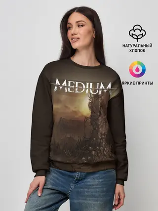 Женский свитшот / Медиум