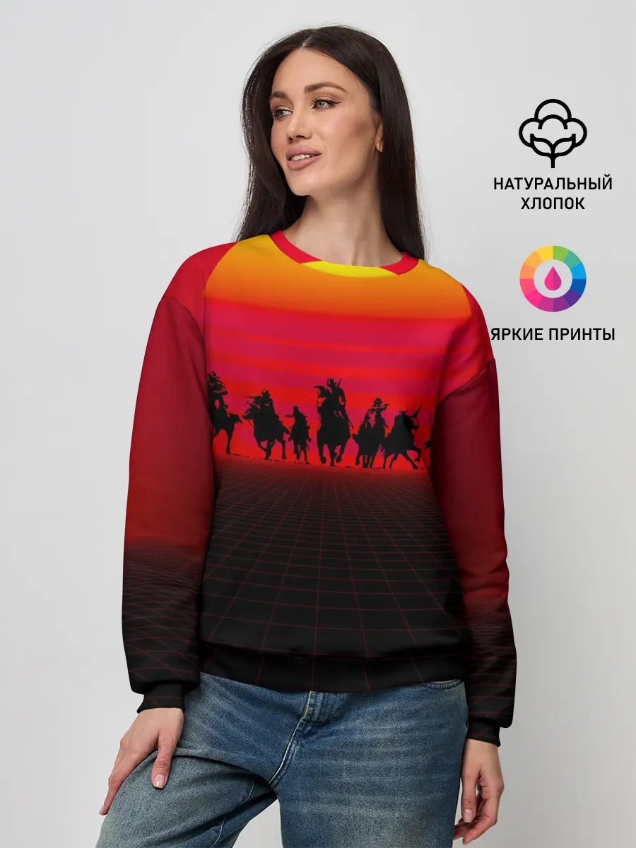 Женский свитшот / read dead