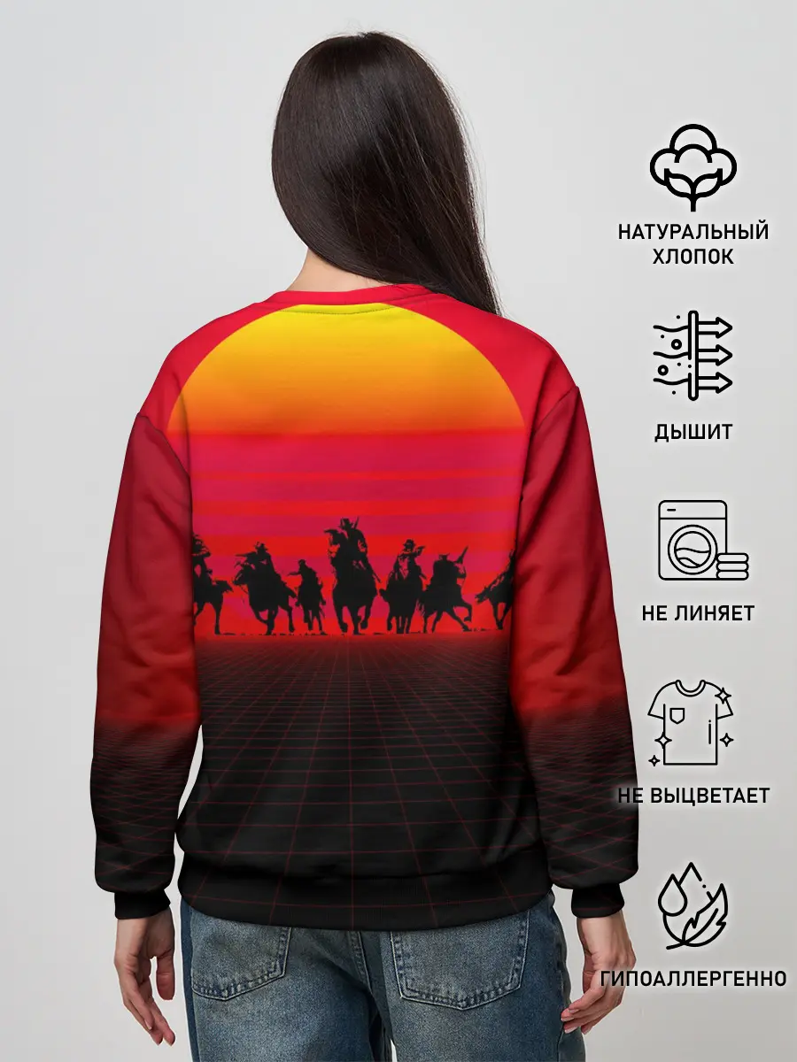 Женский свитшот / read dead