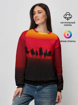 Женский свитшот / read dead