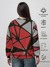 Женский свитшот / Треугольники