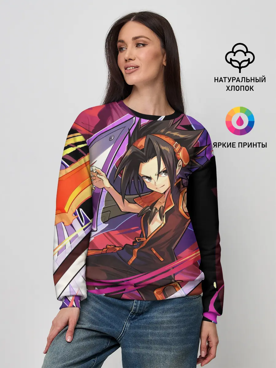 Женский свитшот / Шаман Кинг