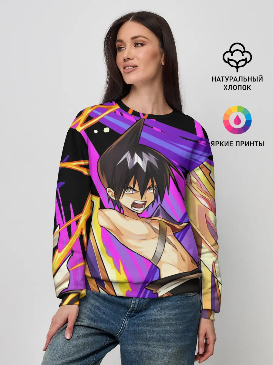 Женский свитшот / Шаман Кинг