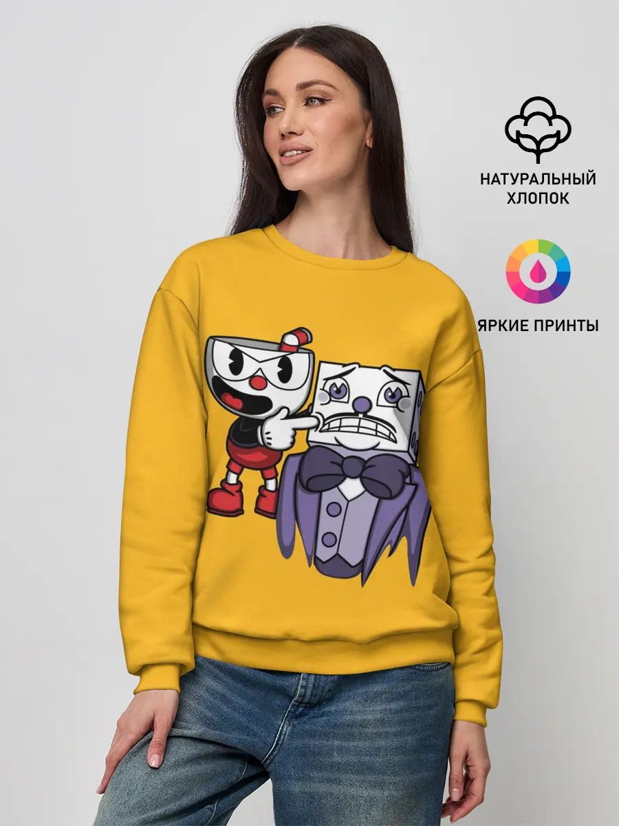 Женский свитшот / CUPHEAD