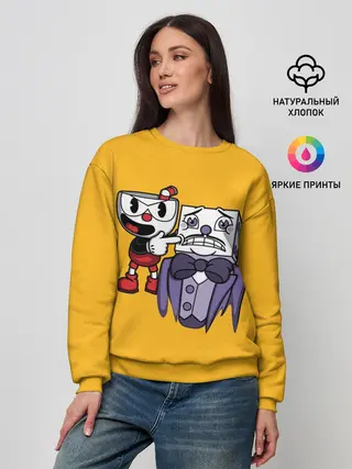 Женский свитшот / CUPHEAD