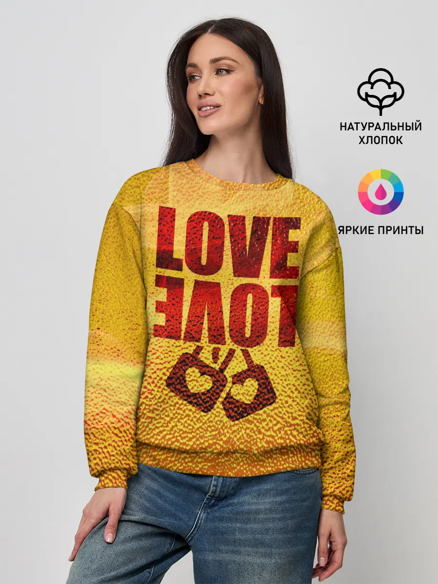 Женский свитшот / LOVE