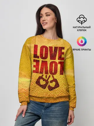 Женский свитшот / LOVE
