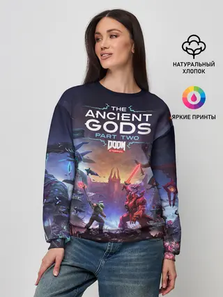 Женский свитшот / DOOM Eternal: The Ancient Gods