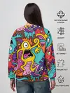 Женский свитшот / crazy abstraction
