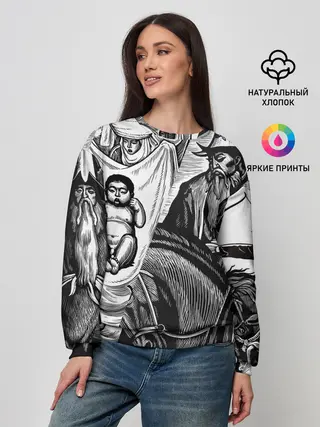 Женский свитшот / ЭПОС МАНАС