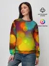 Женский свитшот / Цветные блики